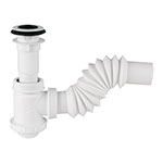 CE-218 | Céspol de bote p/lavabo con contra, polipropileno, 1-1/4'
