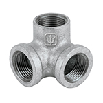 CG-512 | Codo rincón acero galvanizado de 3/4', Foset