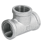 CG-702 | Tee sencilla 3/4' acero galvanizado, Foset