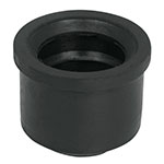 CHU-4032 | Chupón de hule negro, 1-1/2' x 1-1/4', Foset