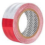 CIREF-9 | Rollo de 9 m x 2' de cinta reflejante de PVC, Truper