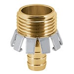 CM-1/2AG | Conector 1/2' macho tipo garra de aluminio, Truper