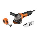 COMBOE-4580ALF | Esmeriladora 4-1/2' 850 W, lentes de seguridad y flexómetro