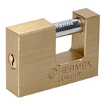 COR-60P | Candado antipalanca 60 mm cuerpo de latón, Hermex Basic