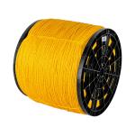 CUE-04K | Kilo de cuerda amarilla de polipropileno 4 mm, rollo 20 kg