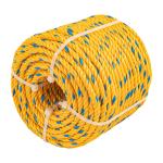 CUE-061M | Metro de cuerda amarilla de 6 mm en rollo de 46 m, Fiero
