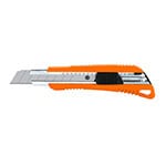 CUT-6 | Cutter 18 mm reforzado de plástico con alma metálica, Truper