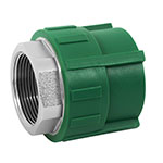 CV-605 | Adaptador PPR 1-1/2' hembra con inserto metálico, Foset