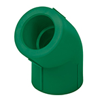 CV-862 | Codo 45° de PPR de 3/4', Foset