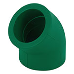 CV-865 | Codo 45° de PPR de 1-1/2', Foset