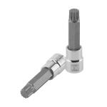 D-1216-BL | Dado punta larga bristol M16, cuadro 1/2', Truper