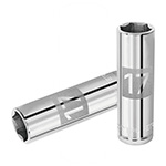 D-1217-ML | Dado largo de 17 mm, 6 puntas, cuadro 1/2', Truper