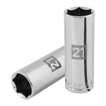 D-1221-ML | Dado largo de 21 mm, 6 puntas, cuadro 1/2', Truper