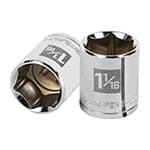 D-1234-H | Dado de 1-1/16', 6 puntas, cuadro 1/2', Truper
