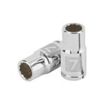 D-1407-BM | Dado de 7 mm, 12 puntas, cuadro 1/4', Truper