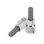 D-4990-5/16 | Dado punta hexagonal de 5/16', cuadro 3/8', Truper