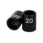 D-7420-M | Dado cuadro 1/2' de impacto 6 puntas de 20 mm, Truper