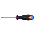 DP-1/8X2-1/2B | Desarmador de cruz 1/8' x 2-1/2' mango Comfort Grip, Truper