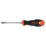 DR-1/4X4B | Desarmador plano 1/4' x 4' mango Comfort Grip, Truper