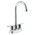 ELM-43 | Mezcladora cromo 4' para lavabo cuello tipo bar, Element