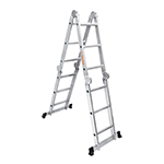 ESMU-112 | Escalera multiposición 12 peldaños, Tipo I, Truper