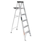 EST-35 | Escalera de tijera tipo III 5 escalones y bandeja, Truper