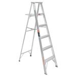 ESTA-25 | Escalera de tijera 100% aluminio tipo ll 5 peldaños, Truper