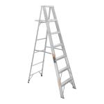 ESTA-26 | Escalera de tijera 100% aluminio tipo ll 6 peldaños, Truper