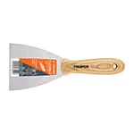 ET-3F | Espátula flexible 3' con mango de madera, Truper