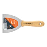 ET-4F | Espátula flexible 4' con mango de madera, Truper