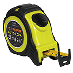 FA-8M | Flexómetro Auto-Lock contra impactos 8 m cinta 25 mm, Truper