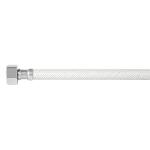 FFR-55B | Manguera lavabo/fregadero, vinilo blanco, 1/2' x 1/2', 55 cm