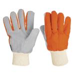 GU-265 | Guantes carnaza y loneta, uso ligero, Truper