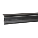 GUPO-100AN | Guardapolvo automático 100 cm negro, Hermex