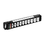 JD-1/2X10P | Juego de 10 dados cuadro 1/2' std, Truper