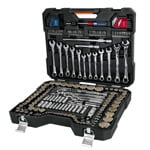 JD-199MP | Juego 199 herramientas 1/4', 3/8' y 1/2' std y mm p/mecánico