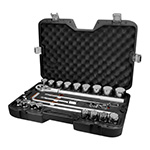 JD-3/4X24P | Juego de 23 herramientas cuadro 3/4' std para mecánico