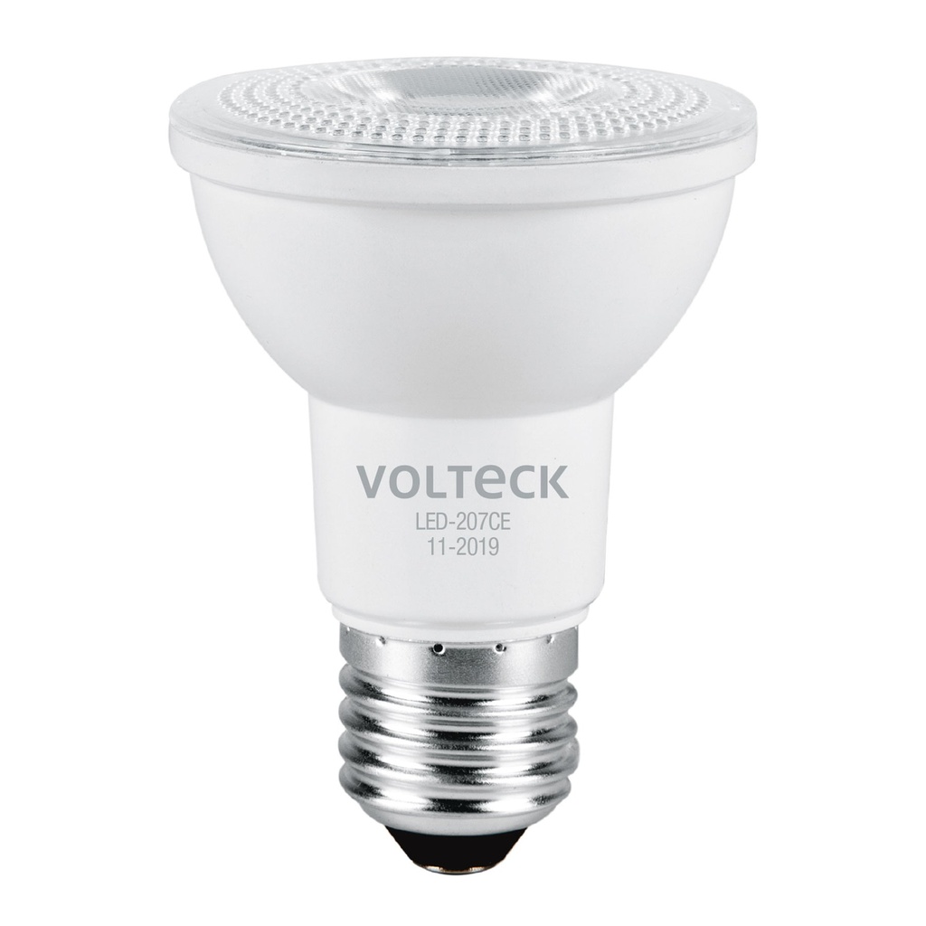 LED-207CE | Lámpara de LED 6 W tipo PAR 20 luz cálida, blíster, Volteck