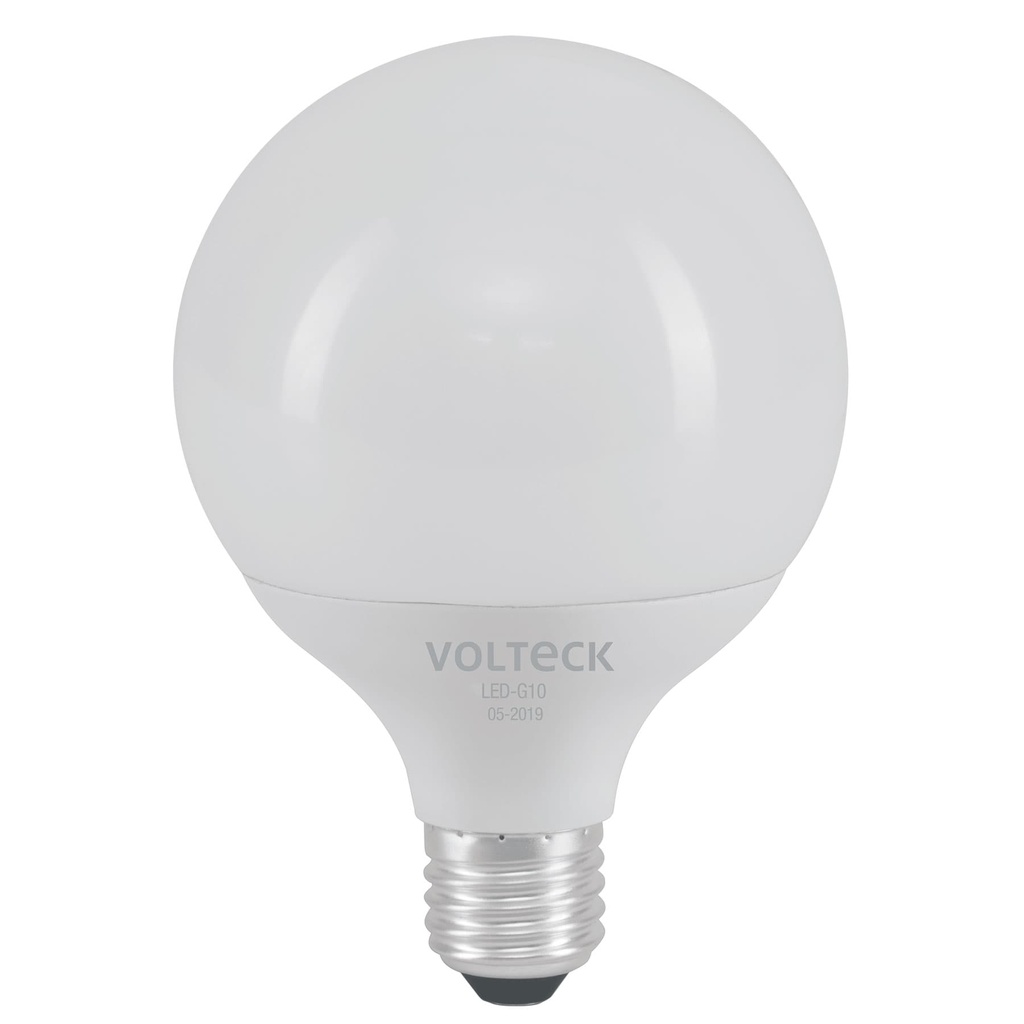 LED-G10 | Lámpara de LED tipo globo 8 W luz de día, en caja, Volteck