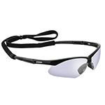 LESP-EZ | Lentes seguridad espejo azul c/cordón ajustable, Sport