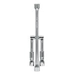 LLCR-14X | Llave de cruz 14' plegable pulida y cromada, Truper