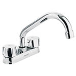 M-070 | Mezcladora 4' para lavabo, tubular, cartucho cerámico