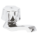 M-142 | Llave individual para lavabo, maneral metálico, Foset Basic
