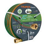 MAN-25X1/2R | Manguera 1/2' reforzada 3 capas 25 m conexiones de metal