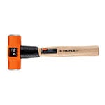 MD-3M | Marro octagonal 3 lb, mango de madera 12', Truper