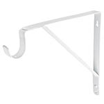 MED-12BG | Ménsula reforzada blanca 11 x 12' con gancho, Fiero