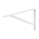 MER-16B | Ménsula de acero reforzada blanca 10 x 16', Fiero