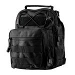 MOLTA-N | Mochila táctica negra de hombro, Truper