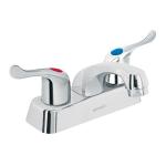 MP-048P | Mezcladora plástica 4' para lavabo, manerales de palanca