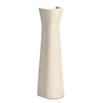 MUBA-20M | Pedestal cerámico para lavabo, marfil, Foset